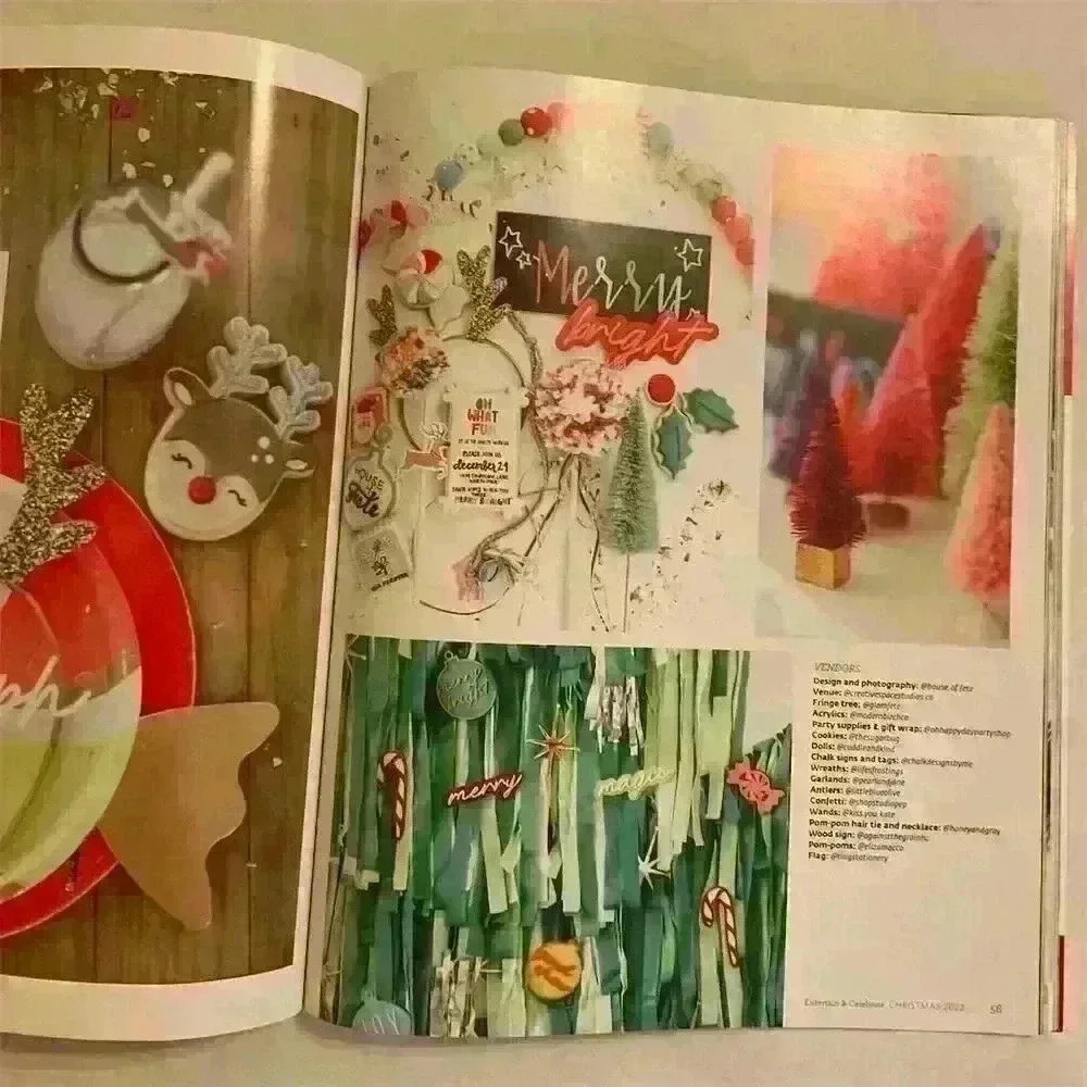 Southern Living Entertain & Celebrate Christmas Magazine 2022 Holiday Decor - Picture 3 of 4
